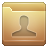 Folder Caramel User Icon
